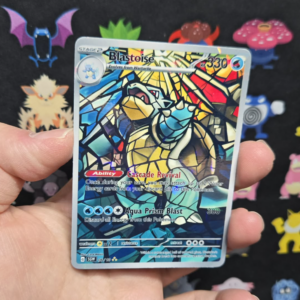 Blastoise Steinglass Art