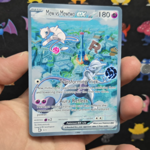 Mew vs Mewtwo Battle